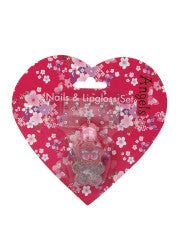 Accessorize Girls Nails and Lip Gloss Set