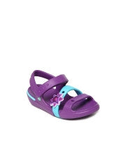 Crocs Girls Purple Keeley Sandal