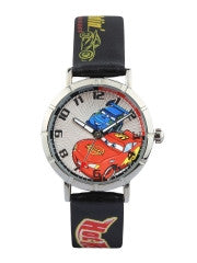 Disney Boys Silver Toned Dial Watch
