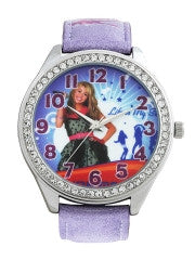Disney Girls Blue Printed Dial Watch