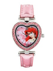 Disney Girls Pink Printed Dial Watch