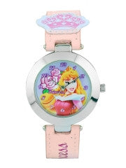 Disney Girls Purple & Pink Printed Dial Watch