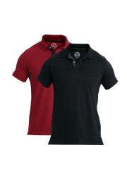 ETC Men Pack of 2 Pique Polo T-shirts