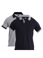 ETC Men Pack of 2 Pique Polo T-shirts