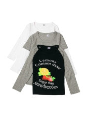 GKIDZ Girls Pack of 3 T-shirts