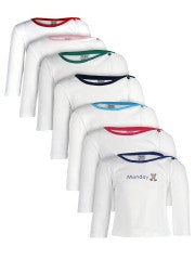 GKIDZ Infants Pack of 7 T-shirts