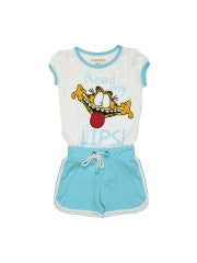 Garfield Girls White & Blue Lounge Set