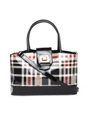 Hotberries Black & Cream Coloured Handbag