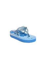 Isabelle Girls Blue Flip Flops